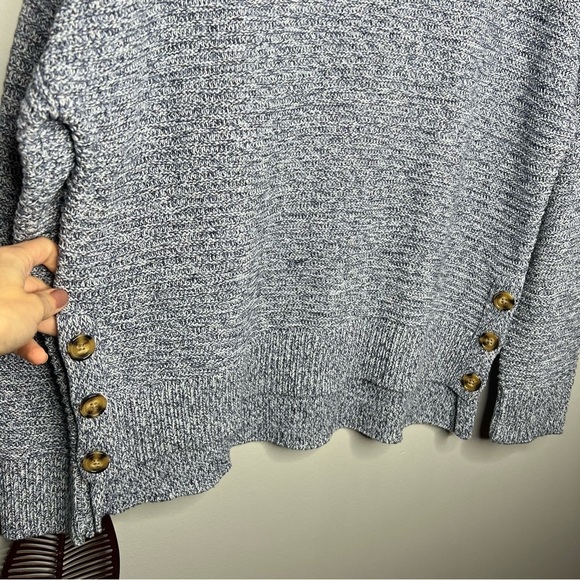 Joie Blue Chunky Oversized Pullover Sweater - Picture 2 of 5